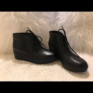 Clarks Black Booties NWOT